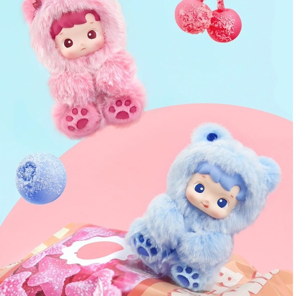 [NEW] POP MART HACIPUPU Gummy Bear Series Vinyl Plush Pendant Blind Box - Picture 11 of 12